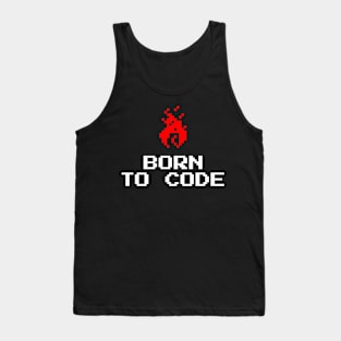 BORN TO CODE Tank Top